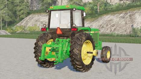 John Deere 4040 series〡includes front weight для Farming Simulator 2017