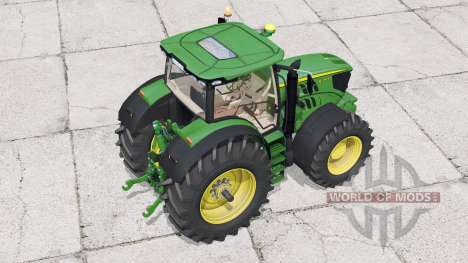 John Deere 6R series〡mirrors adjustable для Farming Simulator 2015