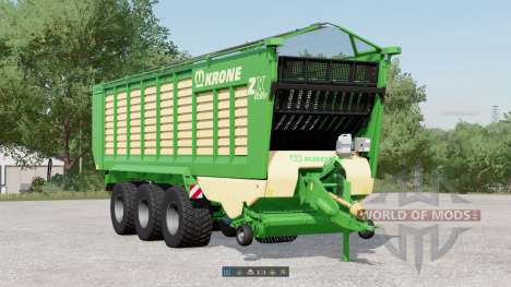 Krone ZX 560 GD〡selectable wheels brand для Farming Simulator 2017