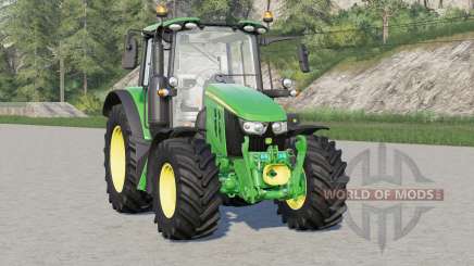 John Deere 6M series〡includes front loader для Farming Simulator 2017