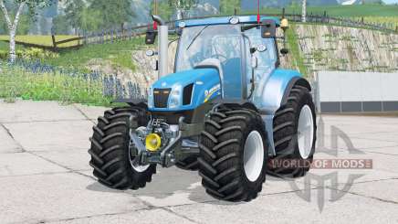 New Holland T6.160〡switchable wheels для Farming Simulator 2015
