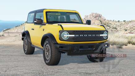 Ford Bronco 2-door First Edition 2021 для BeamNG Drive
