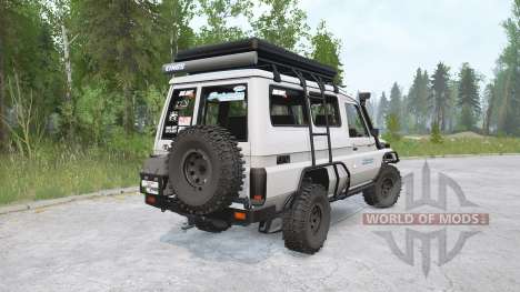 Toyota Land Cruiser Troop Carrier (J75) 1990 для Spintires MudRunner