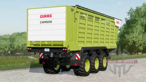 Claas Cargos 760〡mit lenkachsen для Farming Simulator 2017