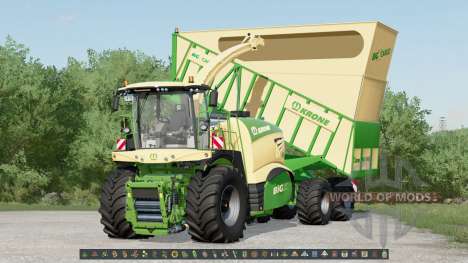 Krone BiG X 1180 Cargo〡increased capacity для Farming Simulator 2017