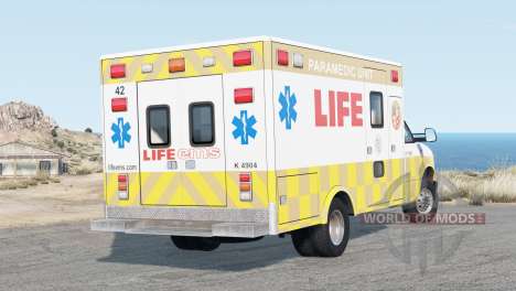 Gavril H-Series Life EMS Ambulance v3.0 для BeamNG Drive
