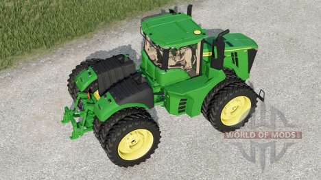 John Deere 9R series〡various tire options для Farming Simulator 2017