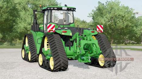 John Deere 9RX series〡several track options для Farming Simulator 2017