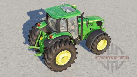 John Deere 6M series〡engine options для Farming Simulator 2017