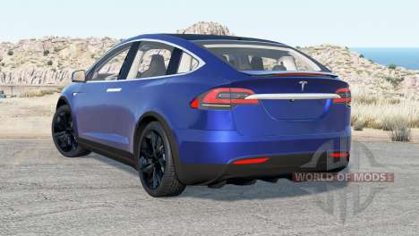 Tesla Model X 2017 для BeamNG Drive