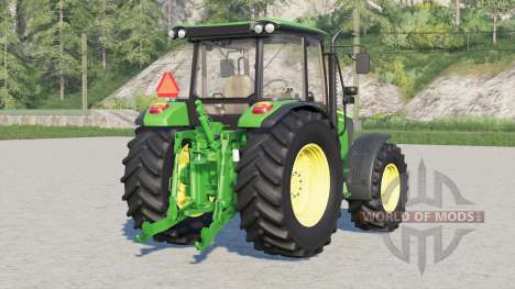 John Deere 5M series〡new Michelin tires для Farming Simulator 2017