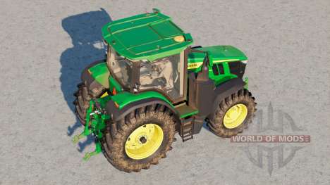 John Deere 7R series〡motor configuration для Farming Simulator 2017