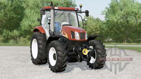 New Holland T6000 series〡many configurations для Farming Simulator 2017