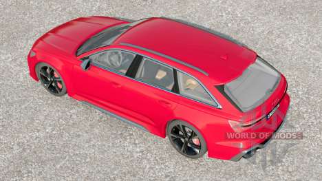 Audi RS 6 Avant (C8) 2019〡design configurations для Farming Simulator 2017