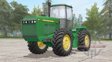 John Deere 8900〡from single to triple wheels для Farming Simulator 2017