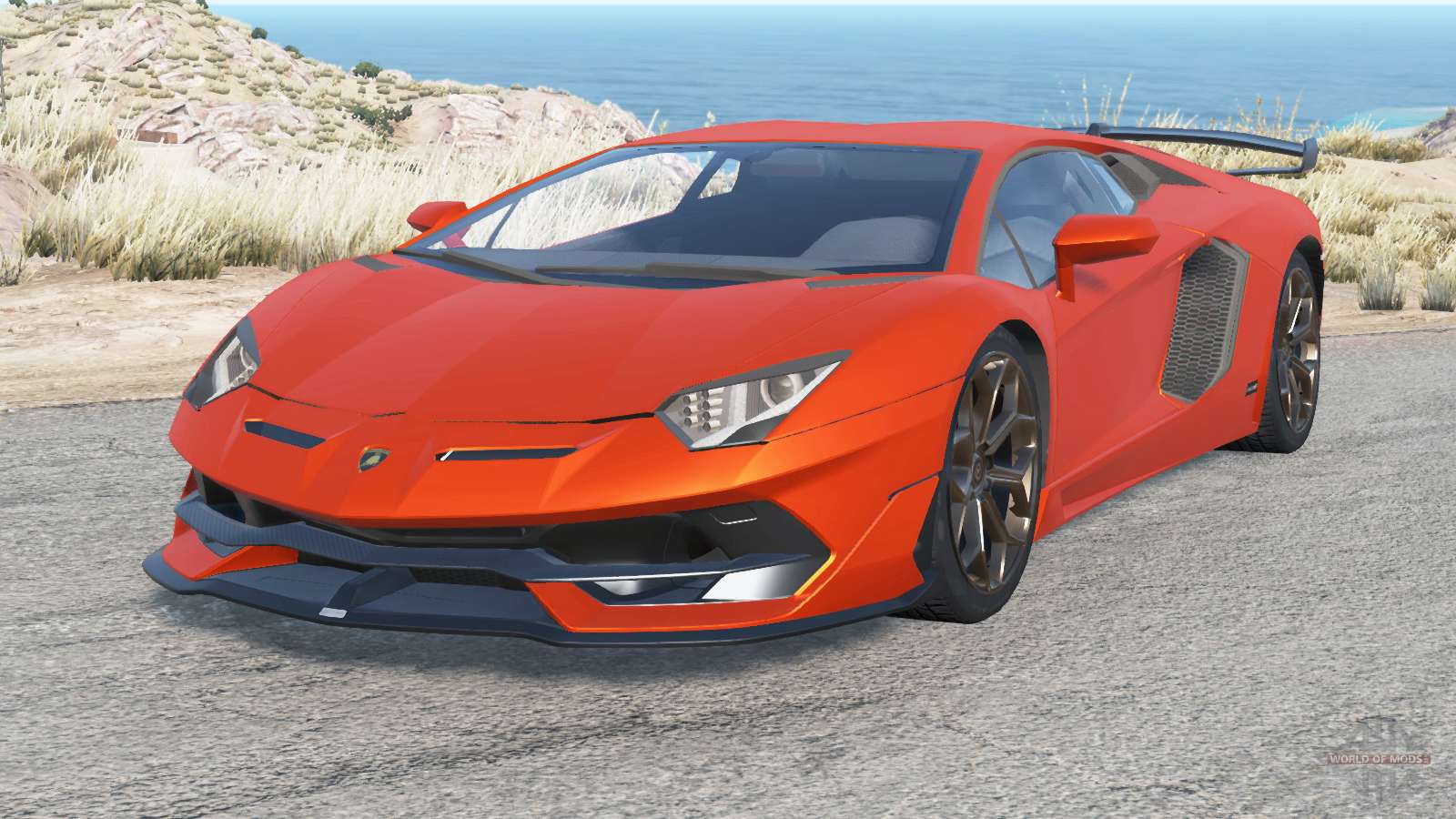 Lamborghini Aventador SVJ LP770-4 2019 v3.0 для BeamNG Drive