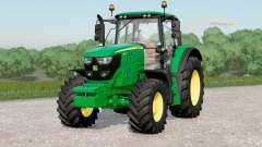 John Deere 6135M〡includes front weight для Farming Simulator 2017