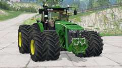 John Deere 8370R〡dust from the wheels для Farming Simulator 2015