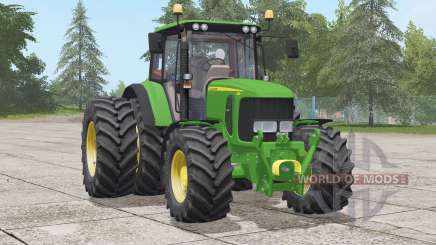 John Deere 6230〡wheels configuration для Farming Simulator 2017