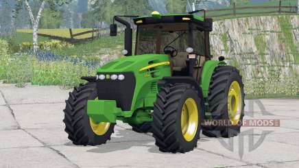 John Deere 7195J〡animated steering для Farming Simulator 2015