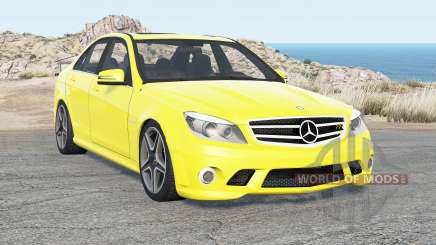 Mercedes-Benz C 63 AMG (W204) 2008 для BeamNG Drive