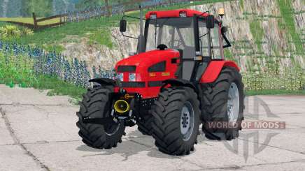 MTZ-1221.4 Belarus〡with a counterweight для Farming Simulator 2015