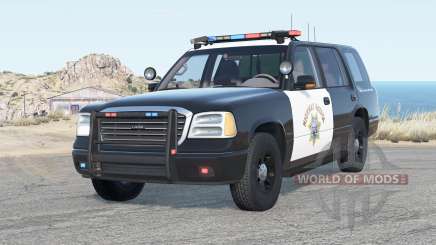 Gavril Roamer California Highway Patrol v2.0 для BeamNG Drive