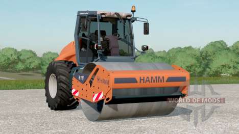 Hamm H 11i〡single drum compactor для Farming Simulator 2017