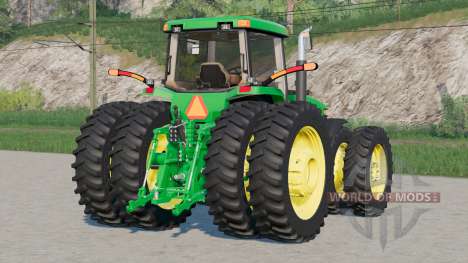 John Deere 8000 series〡new tire configs для Farming Simulator 2017
