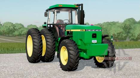 John Deere 4055 series〡front hydraulic or weight для Farming Simulator 2017
