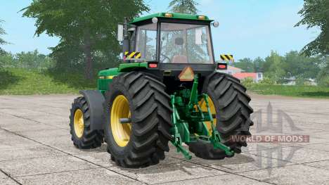 John Deere 4050 series〡front hydraulic or weight для Farming Simulator 2017