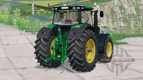 John Deere 6210R〡frontloader support для Farming Simulator 2015