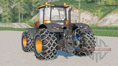 JCB Super Fastrac 8330〡with chained wheels для Farming Simulator 2017