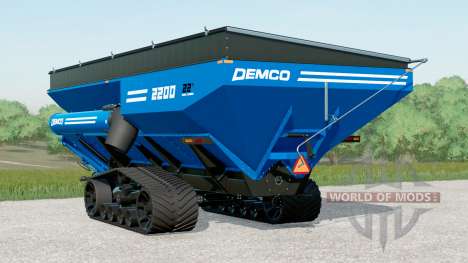 Demco 2200 Dual Auger Grain Cart〡color select для Farming Simulator 2017