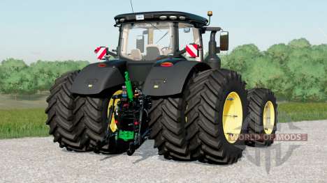 John Deere 8R series〡Black Edition для Farming Simulator 2017