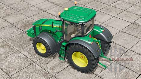 John Deere 8R series〡front end options для Farming Simulator 2017