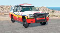 Gavril Roamer Firwood County Fire Department для BeamNG Drive