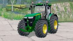 John Deere 7310R〡zmieniona fizyka jazdy для Farming Simulator 2015