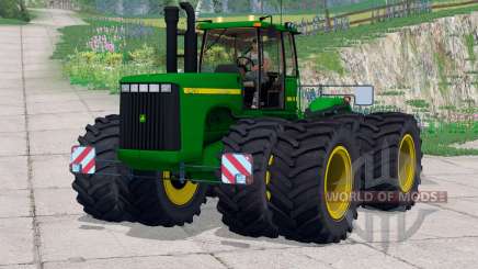 John Deere 9400〡there are double wheels для Farming Simulator 2015