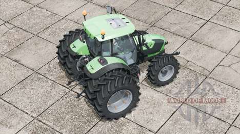 Deutz-Fahr 5110 TTV〡several types of wheels для Farming Simulator 2017