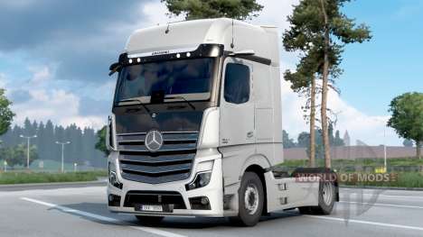 Mercedes-Benz Actros 1800 LS (MP4) v1.7.1 для Euro Truck Simulator 2