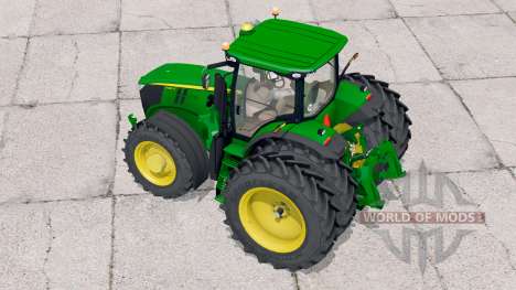 John Deere 7310R〡has additional wheels для Farming Simulator 2015