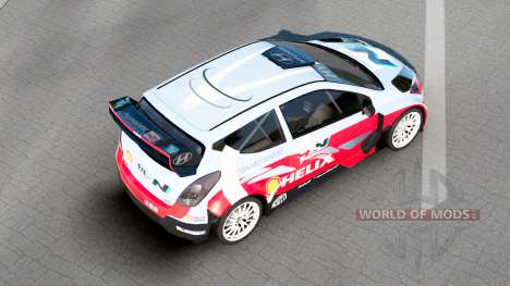 Hyundai i20 WRC (PB) 2013 для Euro Truck Simulator 2