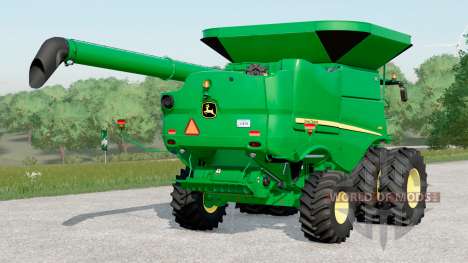 John Deere S600〡new grain tank extension config для Farming Simulator 2017