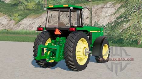John Deere 4055〡there are dual rear wheels для Farming Simulator 2017