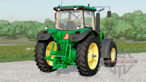 John Deere 7030 series〡wheels options для Farming Simulator 2017