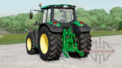 John Deere 6M series〡reifenzuschaltfunktionen для Farming Simulator 2017