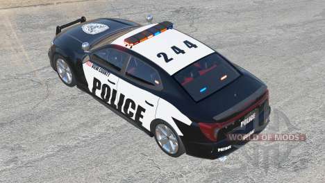 Bruckell Bastion Redview County Police для BeamNG Drive