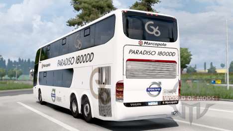 Marcopolo Paradiso 1800 DD (G6) 2009 для Euro Truck Simulator 2