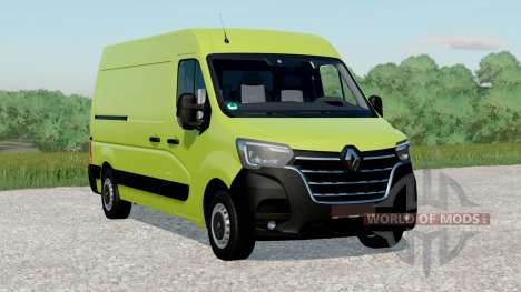 Renault Master L2H2 Van 2019〡color options для Farming Simulator 2017